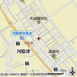 愛媛県西条市河原津129周辺の地図