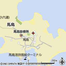 福岡県北九州市小倉北区馬島115周辺の地図