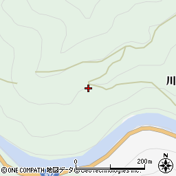 徳島県美馬市穴吹町古宮川瀬37周辺の地図