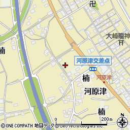 愛媛県西条市河原津374-2周辺の地図