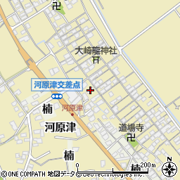 愛媛県西条市河原津168周辺の地図