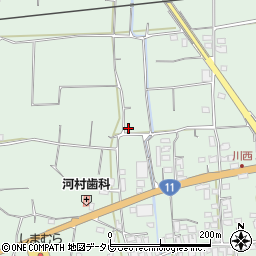 愛媛県四国中央市豊岡町長田874周辺の地図