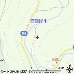 和歌山県日高郡日高川町高津尾480周辺の地図
