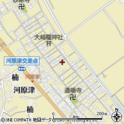 愛媛県西条市河原津188周辺の地図