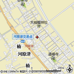 愛媛県西条市河原津130周辺の地図