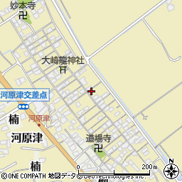 愛媛県西条市河原津233周辺の地図