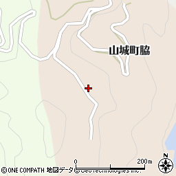 徳島県三好市山城町脇216周辺の地図
