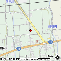 愛媛県四国中央市豊岡町長田345周辺の地図