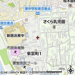 ヤクルト株式会社　愛媛東部ヤクルト　販売川東センター周辺の地図