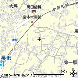山口県宇部市東須恵第一原周辺の地図