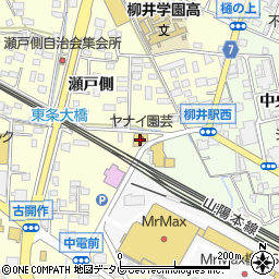 山口県柳井市古開作710周辺の地図