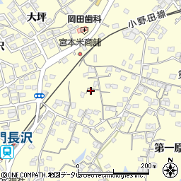 山口県宇部市東須恵第一原3104周辺の地図