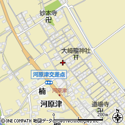 愛媛県西条市河原津133-4周辺の地図