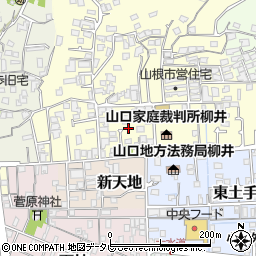 山口県柳井市山根11-25周辺の地図