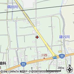 愛媛県四国中央市豊岡町長田344周辺の地図