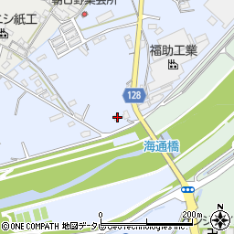 愛媛県四国中央市土居町土居2636周辺の地図