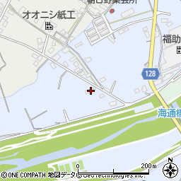 愛媛県四国中央市土居町土居2480周辺の地図