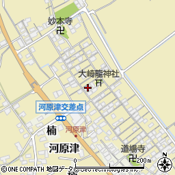 愛媛県西条市河原津173周辺の地図