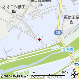 愛媛県四国中央市土居町土居2481周辺の地図