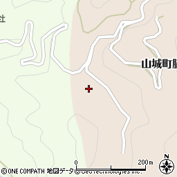 徳島県三好市山城町脇272周辺の地図