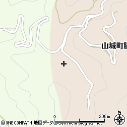 徳島県三好市山城町脇272周辺の地図