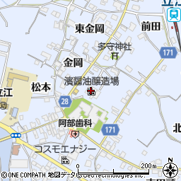 濱醤油醸造場株式会社周辺の地図