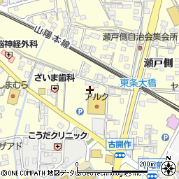 山口県柳井市古開作610-1周辺の地図