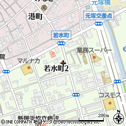 新居浜若水郵便局 ＡＴＭ周辺の地図