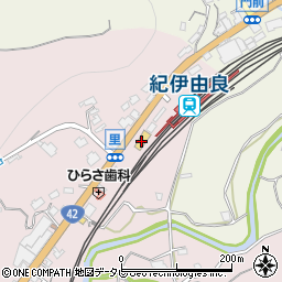 ＨｏｎｄａＣａｒｓ由良由良駅前店周辺の地図