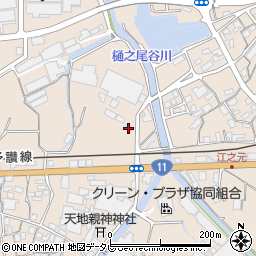 フロンティア四国株式会社周辺の地図