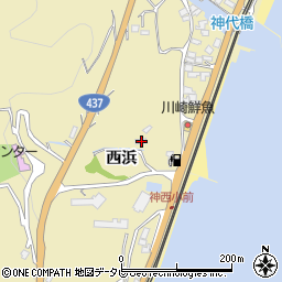 山口県柳井市神代西浜4049-6周辺の地図