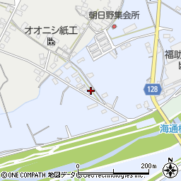 愛媛県四国中央市土居町土居2490周辺の地図