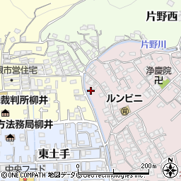 山口県柳井市柳井片野2207-1周辺の地図
