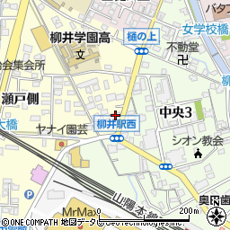 山口県柳井市古開作268-23周辺の地図