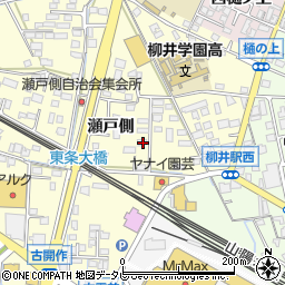 山口県柳井市古開作414周辺の地図