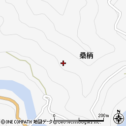 徳島県美馬市木屋平桑柄54周辺の地図