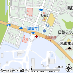 周南近鉄タクシー株式会社光営業所配車室周辺の地図