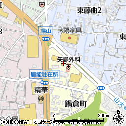 矢野外科医院周辺の地図