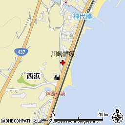 大畠活魚センター周辺の地図