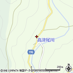 和歌山県日高郡日高川町高津尾301-2周辺の地図