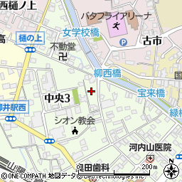 山口県柳井市中央3丁目3周辺の地図