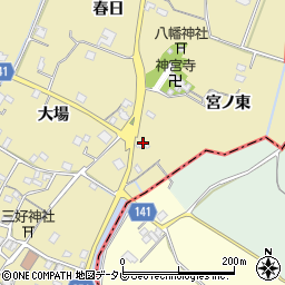 徳島県小松島市坂野町宮ノ東周辺の地図