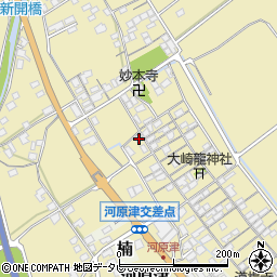 愛媛県西条市河原津144周辺の地図