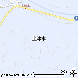 和歌山県有田郡広川町上津木周辺の地図