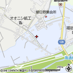 愛媛県四国中央市土居町土居2552周辺の地図