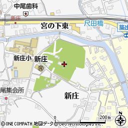 土穂石八幡宮周辺の地図