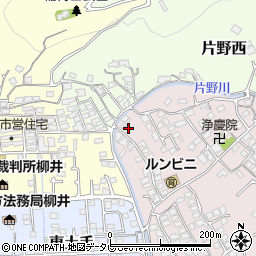 山口県柳井市柳井片野2208-15周辺の地図