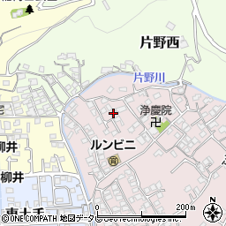 山口県柳井市柳井片野2197-6周辺の地図