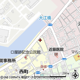 愛媛県新居浜市西町8周辺の地図