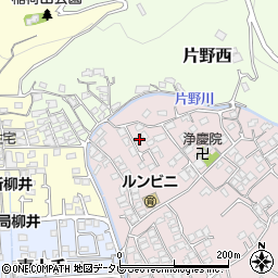山口県柳井市柳井片野2198-3周辺の地図